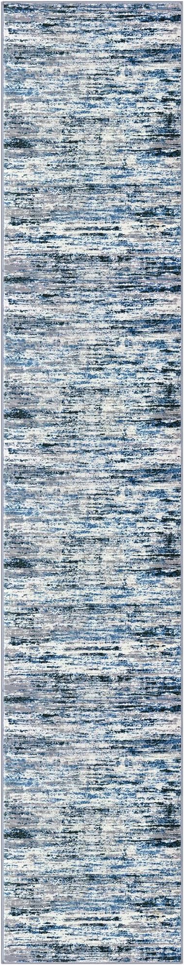 Modern Abstract Runner Rug 2.6x14 - Image 9