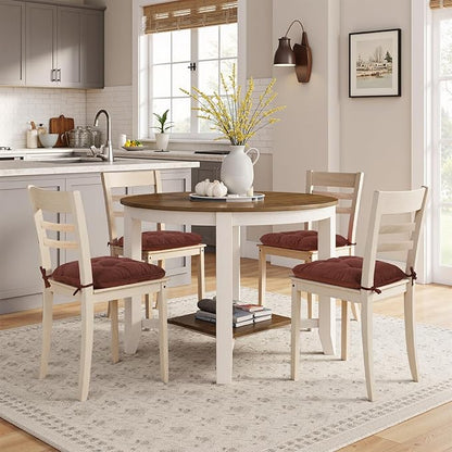 Chair Cushions for Dining Chairs, Tufted Foam Kitchen Chair, Non-Slip Seat - Image 7