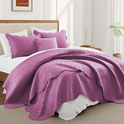 IR Imperial Rooms Twin Quilt Bedding Set Size + 1 Pillow Shams - Image 3