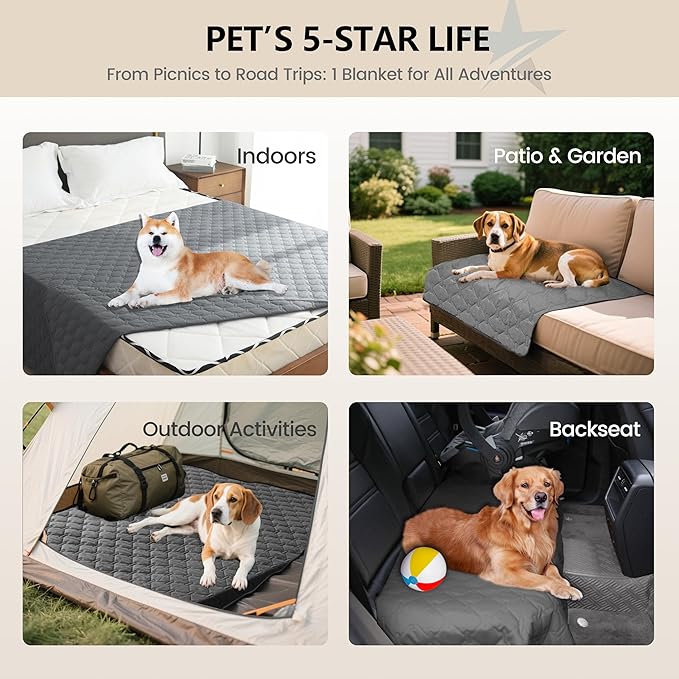 gogobunny 3X Stronger Waterproof Pet Blanket, Scratch Proof Furniture Protector - Image 7