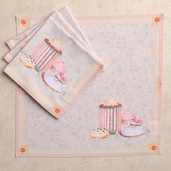 Maison d' Hermine Napkins 100% Combed Cotton Premium Set of 4 Decorative Cloth - Image 6