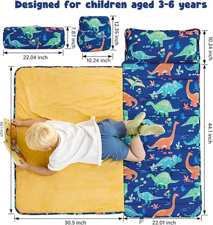 DJY Toddler Nap Mat, Kid Slumber Bag - Image 2