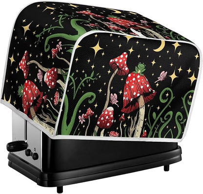 ZFRXIGN Butterfly Mushroom Toaster Cover 4 Slice Wide Slot Toaster Dust Covers - Image 5