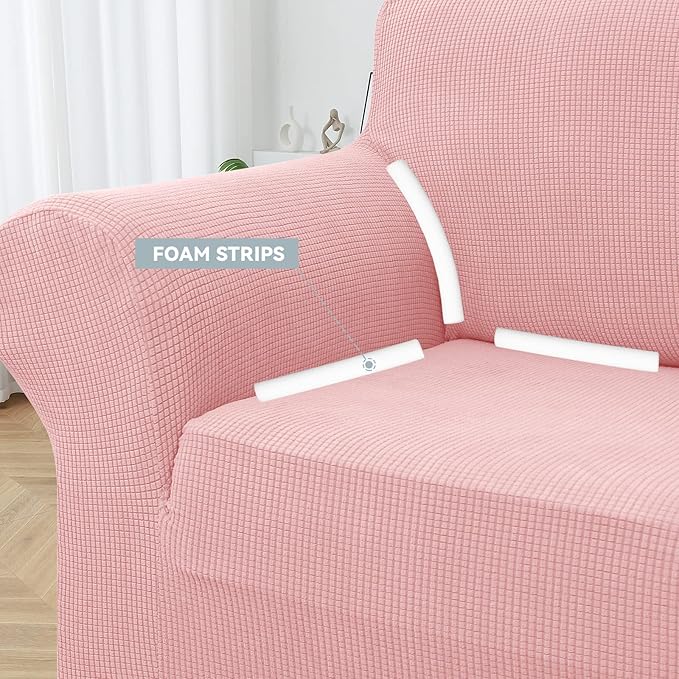 LURKA Stretch Oversized Sofa Slipcovers 1 Piece Couch Covers - Image 3