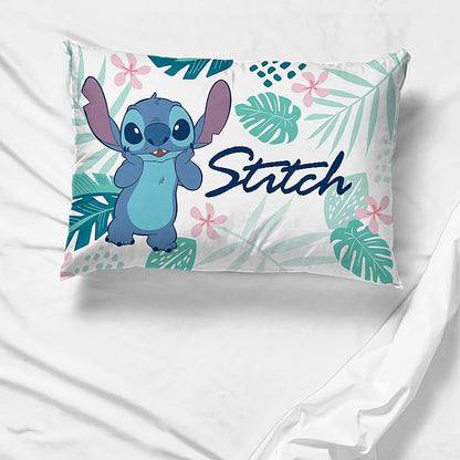 Jay Franco Disney Lilo & Stitch Misty Palm 1 Pack Pillowcase - Image 4