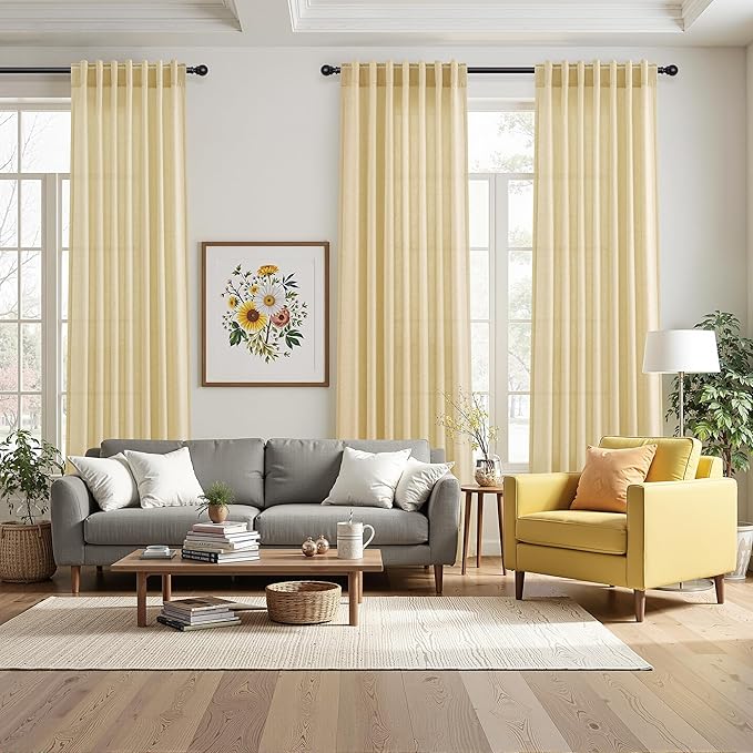 Nanspring Extra Long 120 Inch Curtains - Image 7