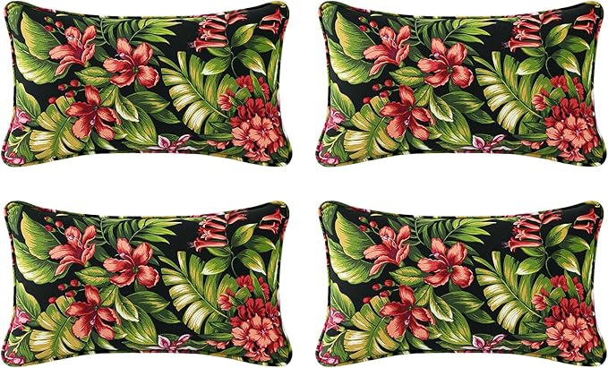 Outdoor Decorative Pillows Pack of 4 by Supdurplus
