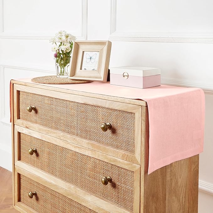 Solino Home Linen Table Runner 48 Inches - Image 3