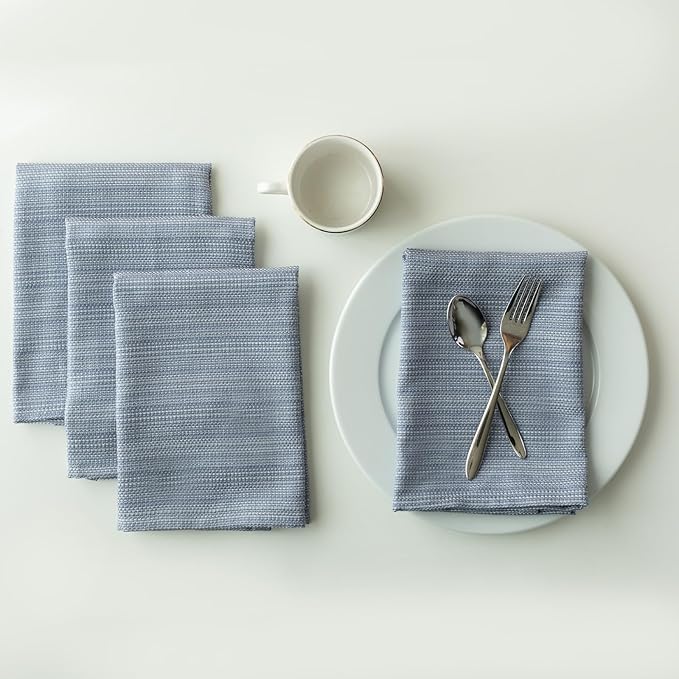 Benson Mills Cameron Textured Fabric Table Cloth, - Image 4