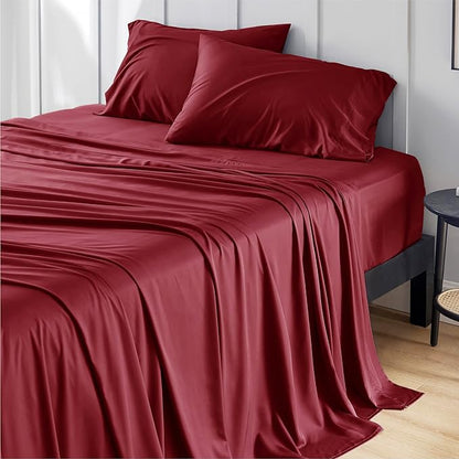 Bedsure King Size Sheets Set, Cooling Sheets by BEDSURE