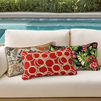 Outdoor Decorative Pillows Pack of 4 - Image 6