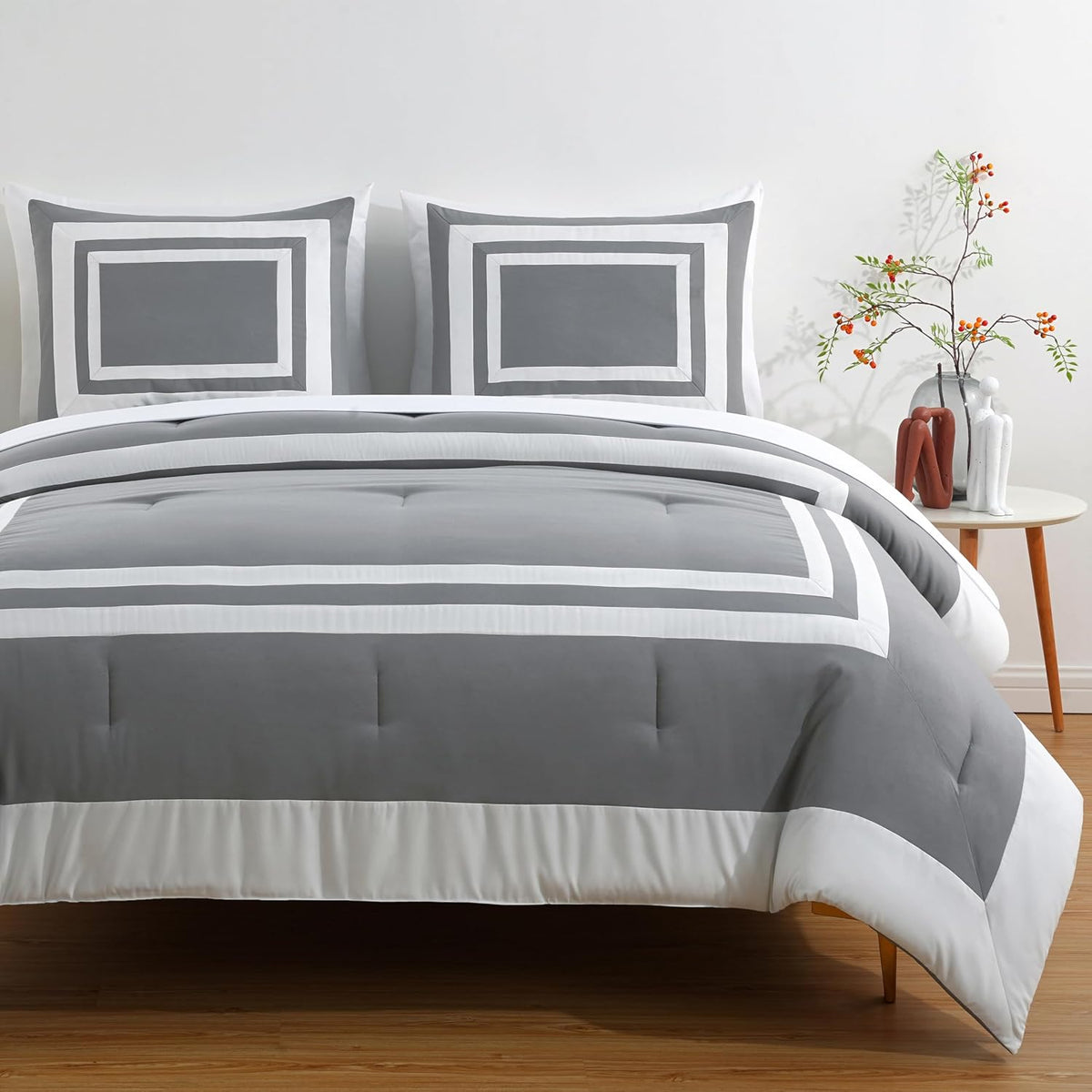 chezmoi collection wyatt 7-piece king bed in a, main product view