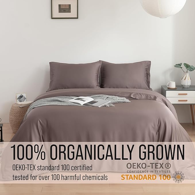 Bella Coterie Luxury Bamboo Viscose King Size Sheet Set | 100% Organically - Image 4