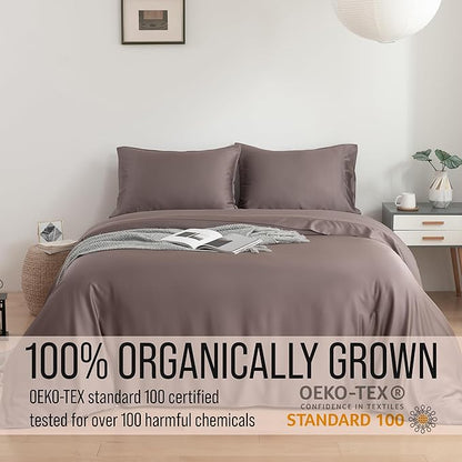 Bella Coterie Luxury Bamboo Viscose King Size Sheet Set | 100% Organically - Image 4