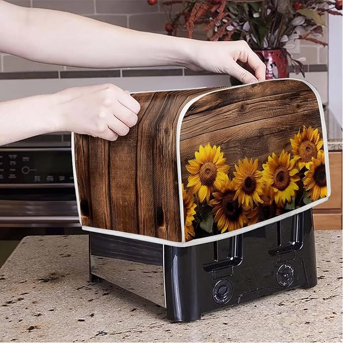 Sunflower 2 Slice Wide Slot Appliance Cover - Image 3