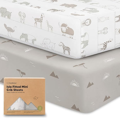 Pack and Play Sheets Fitted by KeaBabies