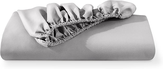 Bare Home Fitted Bottom Sheet Full Size - Image 7