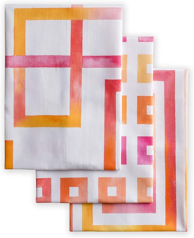 Maison d' Hermine Kitchen Towels Set of 3 100% Cotton 27.50" x 20" Reusable by MaisondHermine