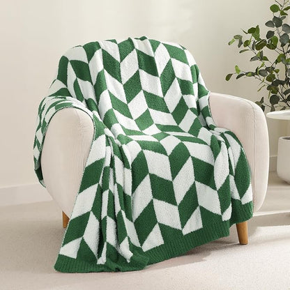 Snuggle Sac Christmas Green Throw Blanket - Image 5