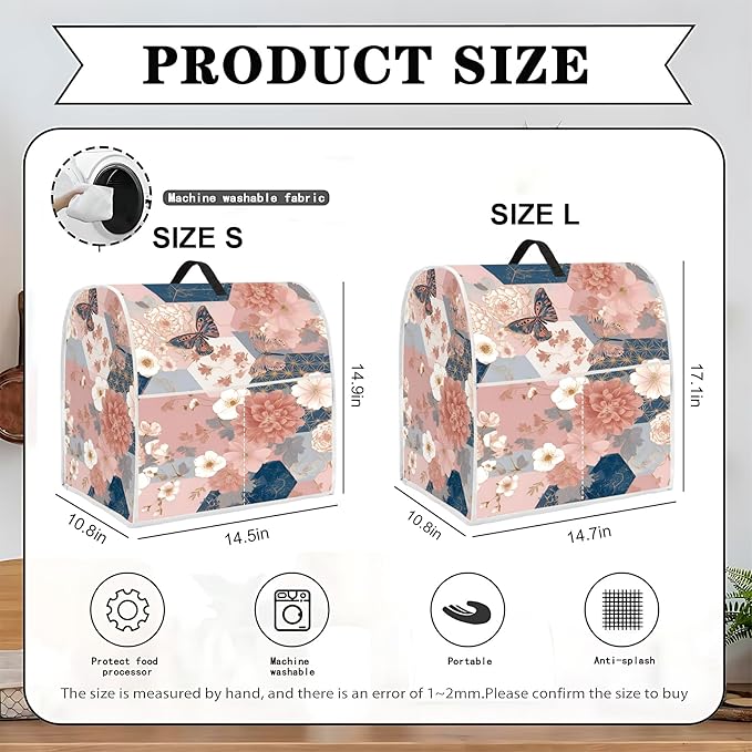 Mixer Dust Cover for 8.5-9.5 Qt Stand Mixer, Cloth Cover - Image 2