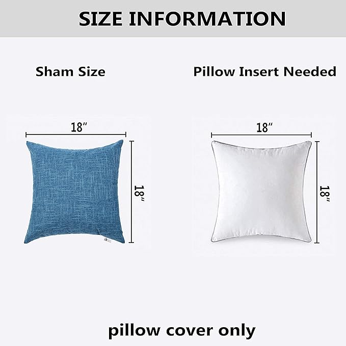 Kevin Textile Faux Linen Home Decorative Hand Made Cushion Cover Pillowcase - Image 6