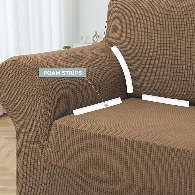 LURKA Stretch Oversized Sofa Slipcovers 1 Piece Couch Covers - Image 3