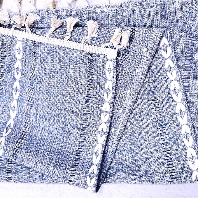 Simple Bedside Table Tassel Cover Cloth, Tablecloth Towel, Suitable - Image 4