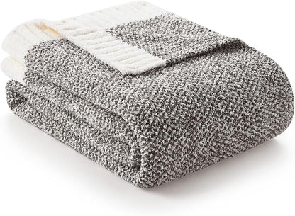 Snuggle Sac Oversized Grey Blanket Twin XL 66X90 - Image 7