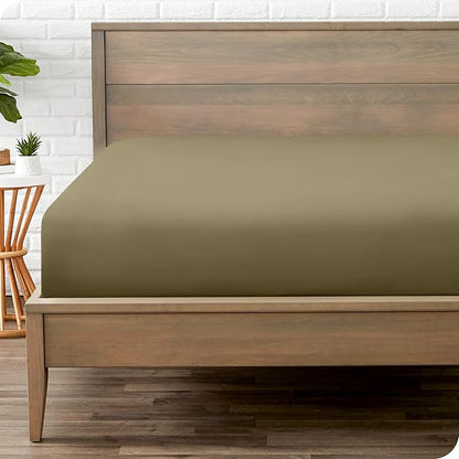 Fitted Bottom Sheet Twin Size by BareHome