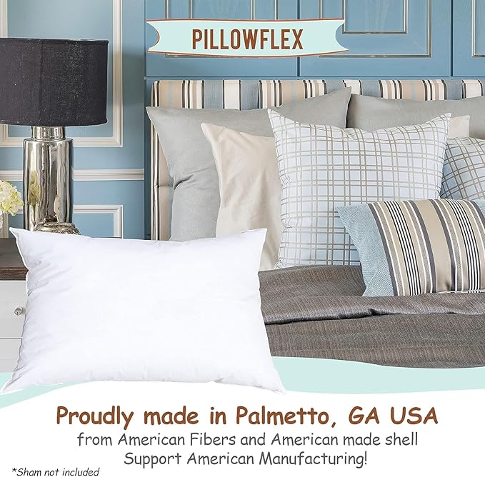 Pillowflex Synthetic Down Pillow Insert - Image 9