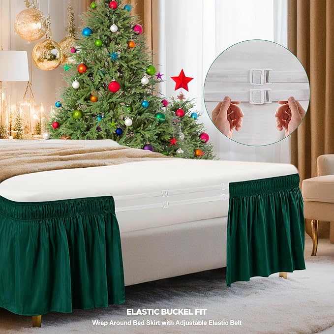 Biscaynebay Wrap Around Bed Skirts - Image 4