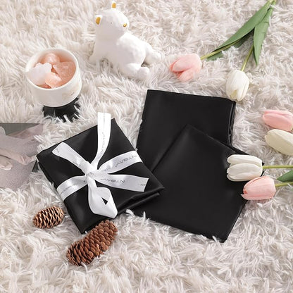 NTBAY Zippered Silk Satin Toddler Pillowcases - Image 5
