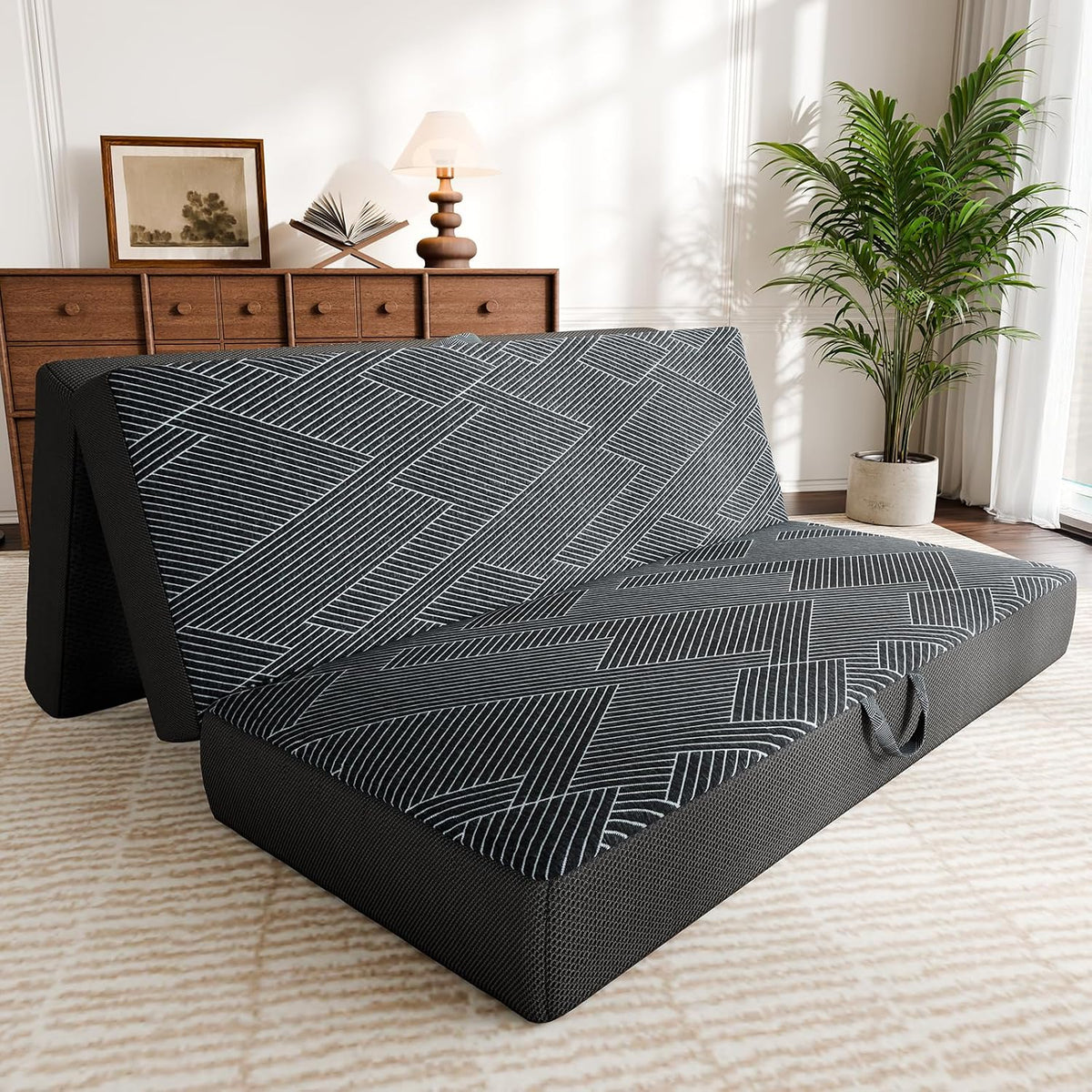 vamcheer folding mattress king size foldable mattress 6, main product view