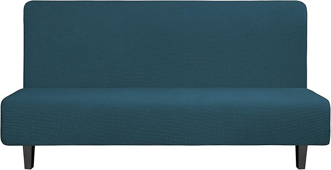 Easy-Going Stretch Futon Slipcover Armless Futon Bed Cover Furniture Protector by Easy-Going