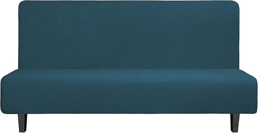 Easy-Going Stretch Futon Slipcover Armless Futon Bed Cover Furniture Protector by Easy-Going