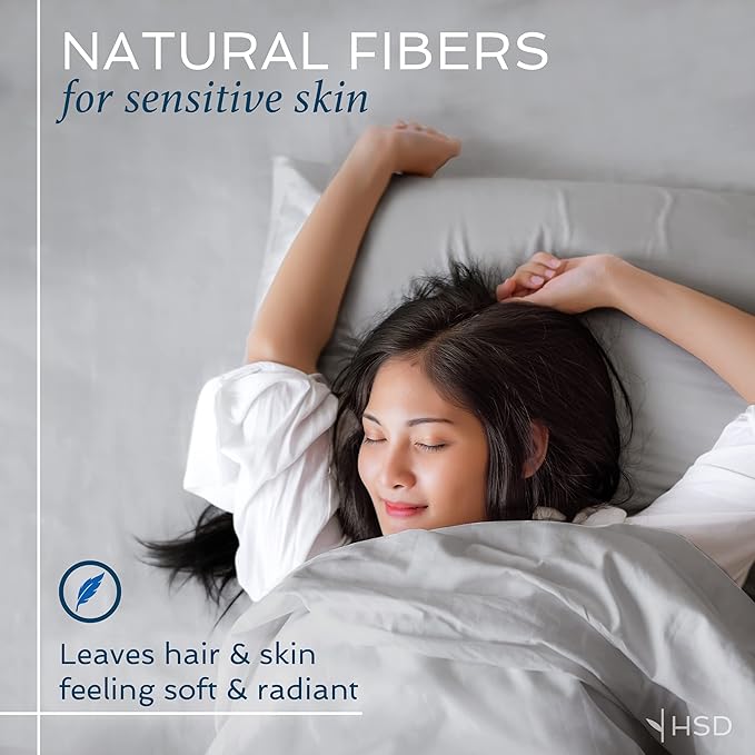 Hotel Sheets Direct 3 Piece Bed Sheet Set Twin XL Size, 100% Viscose Derived - Image 8