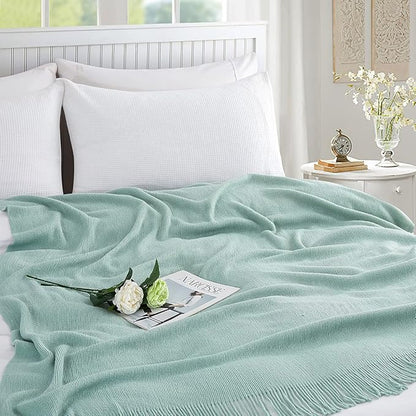 Homiest Decorative Knitted Throw Blanket - Image 3
