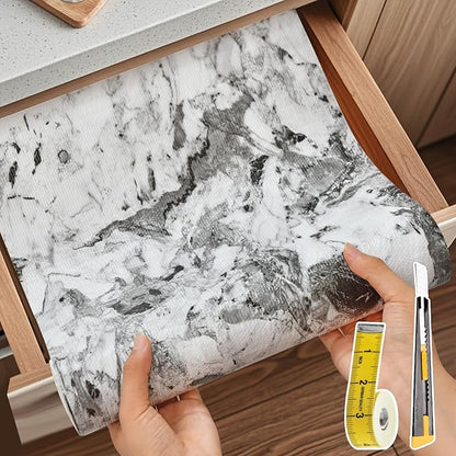 Drawer and Shelf Liner for Kitchen Cabinet: 17 in X 30 Ft Non Slip Waterproof - Image 9