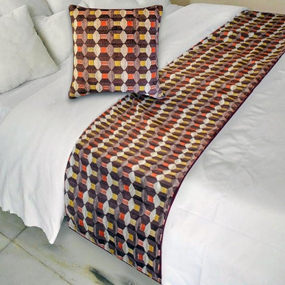 The HomeCentric Orange Bed Runner - Image 2