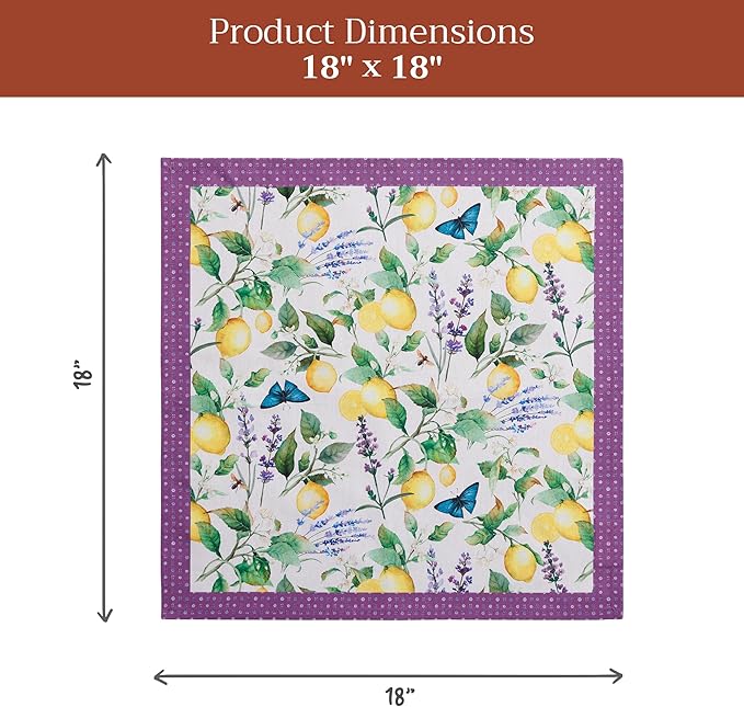 Maison d' Hermine Cloth Napkins Set of 4 100% Cotton Soft & Durable Everyday - Image 7