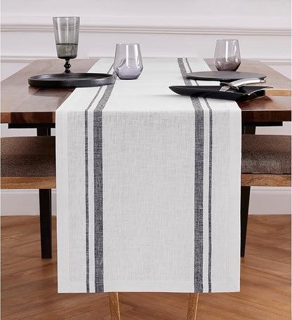 Solino Home Linen Table Runner 72 Inches Long by SolinoHome