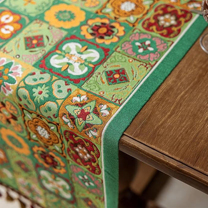 13×72 Inch Table Runner, Retro-Luxury Tassels Series - Image 7