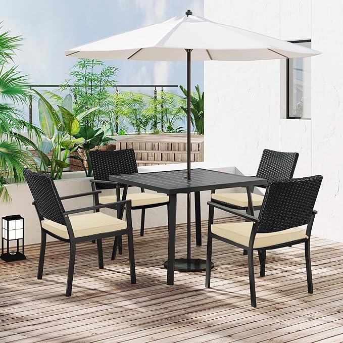Outdoor Chair Cushions 16 x 17 Inch, Waterproof Patio Chair Cushions - Image 8
