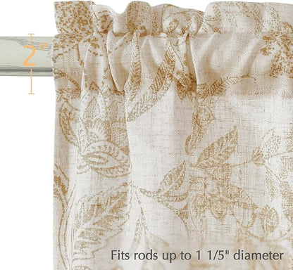 jinchan Floral Kitchen Curtains - Image 4