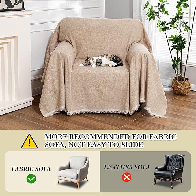 MEETSKY Sofa Covers Armchair Single Couch Cover - Image 6