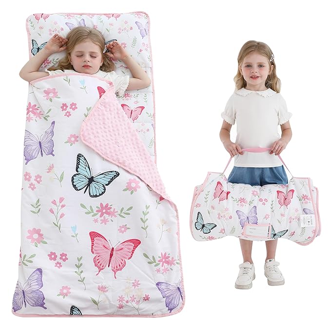 Viviland Toddler Kid Nap Mat for Preschool, Daycare Sleeping Bag by VIVILAND