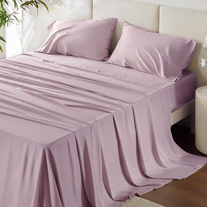 Bedsure King Size Sheets Set, Cooling Sheets by BEDSURE