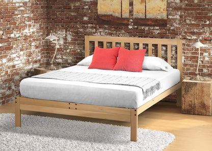 kd frames charleston platform bed - twin bed, main product view