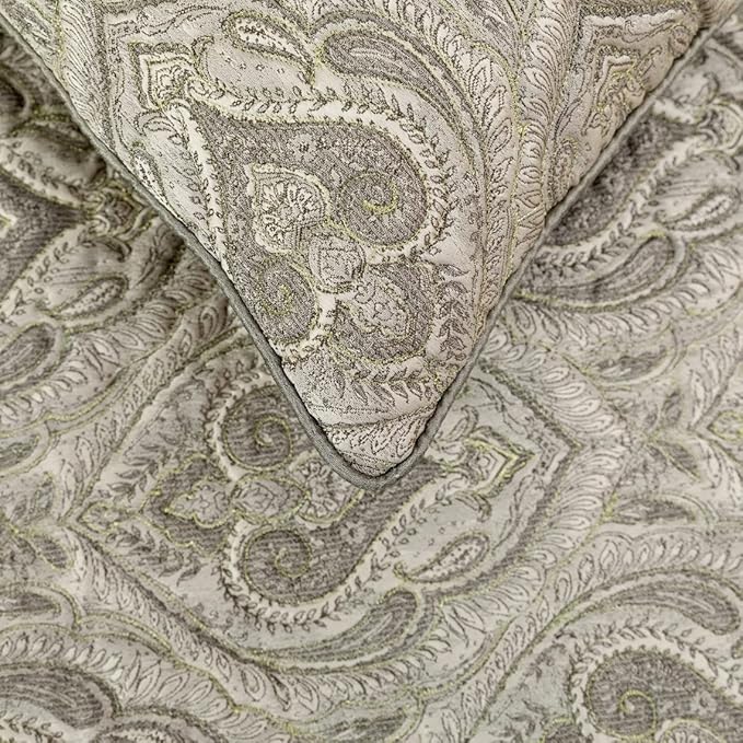 The HomeCentric King/Queen/Twin Grey Designer Full 68"x18" Bed Runner Without - Image 2
