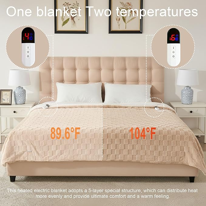 Electric Blanket, Heated Blanket - Image 8